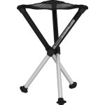 Comfort l tabouret pliant noir, argent comfortl charge (poids) max. 200 kg - argent, noir - walkstool ...