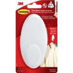 Command - 3m crochet pour vtement, plastique taille xl blanc 17019fgn