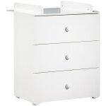Les tendances - commode  langer 3 tiroirs