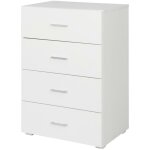 Commode blanche � 4 tiroirs