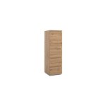 Chiffonnier 5 tiroirs 40x45x131 cm chne - mitz