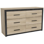 Commode kansas 6 tiroirs