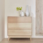 Commode de rangement dcor bois. 3 tiroirs - linear