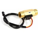 Commutateur de d�bit d'eau - 1 pc nouveau g1 / 2 cuivre effet hall capteur de d�bit d'eau liquide commutateur ...