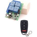 Commutateur de t�l�commande universel, r�cepteur de relais rf dc 12v / 24v 10a 315mhz avec 1 �metteur ...