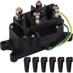 Commutateur de treuil, relais de solnode de contacteur de treuil dc12v 250a rsistant aux intempries ...