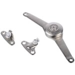 Compas d'abattant � gaz duo - standard - kit complet pour hauteur de 200 � 500 mm - charge de 2 � 15kg ...