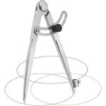 Compas de mesure, compas professionnel grand, compas professionnel menuisier, compas  pointes sches, ...