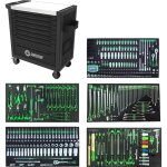 Competition servante d'atelier avec 8 tiroirs et 434 outils d'excellente qualit�