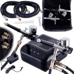 Compresseur arographe 2 buse arographe 0, 3 mm arrt automatique