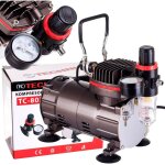 Compresseur pour aérographe de modélisation, silencieux, sans huile 1 / 8 Compresseur pour aérographe de modélisation, silencieux, sans huile 1 / 8