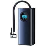 Compresseur d'air portable, batterie 1800 mah 5c 2 mini pompe �lectrique, pompe � v�lo �lectrique avec ...