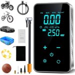 Compresseur  air portatif, 150psi gonfleur electrique pneus, pompe a velo electrique, compresseur d'air ...