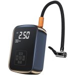 Compresseur  air portatif, 180mah mini pompe  air lectrique 150psi pompe a velo electrique avec cran ...