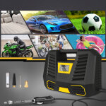 Compresseur � air portatif batterie, 6000mah compresseur air gonflage rapide, compresseur voiture 12v, ...
