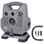 Compresseur d'air safe to go 12 v pneus de voiture manom�tre lumi�re d'urgence