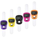 Compteurs de bagues par lot de 5, compteurs de bagues, compteurs de lignes, mini compteurs portables, ...