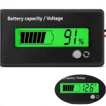 Compteur de batterie dc avec alarme, testeur de batterie voiture, moniteurs de batterie, voltm�tre, dc ...