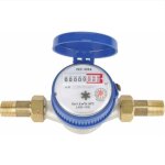 Compteur d'eau - d�bit de compteur d'eau froide 15mm 1 / 2 pouce avec raccords pour la maison et le jardin ...
