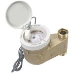 Compteur d'eau domestique mnrs pour eau froide qn 2, 5 3 / 4  105 mm, avec �talonnage