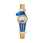 Suinga - compteur d'eau hunter hc - 100 - flow - b pour programmateurs d'arrosage. filetage mle 1'' ...