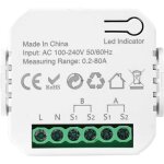 Compteur electrique connect� 80a compteur electrique moniteur d'�nergie domestique wi - fi bidirectionnel ...