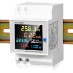 Compteur d'�nergie �lectrique monophas� 6 en 1, ac 40 ? 300 v 100 a multifonction compteur consommation ...