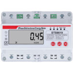 Compteur d'�nergie �lectronique triphas� 4 fils, affichage lcd multifonctionnel, contr�le bidirectionnel, ...