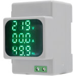 Compteur d'�nergie multifonction � affichage num�rique, testeur de tension, d'amp�re et de fr�quence ...