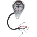 Gistuch - compteur kilométrique universel pour moto 12 v signal de rétroéclairage led (argent) Gistuch - compteur kilométrique universel pour moto 12 v signal de rétroéclairage led (argent)