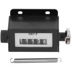 Compteur mcanique counter mcanique  5 chiffres manuel rinitialisable pull 0?99999 compte tally d67 ...