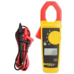 Compteur pince numrique fluke f302 + avec affichage lcd, multimtre universel en prise, ammtre pour ...