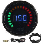 Compteur de temprature de jauge de temprature d'eau de voiture  led numrique avec capteur 52mm 20150 ...