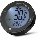 Compteur velo sans fil �tanche compteur kilom�trique de vitesse avec r�tro�clairage lcd, multifonction ...