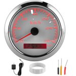 Compteur de vitesse gps 30 km / h, odomètre 85 mm, étanche ip67, pour bateau, voiture, yacht, moto, cadran ... Compteur de vitesse gps 30 km / h, odomètre 85 mm, étanche ip67, pour bateau, voiture, yacht, moto, cadran ...