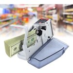 Compteuse de billets portable 19 x 5 x 9 cm 600 pi�ces / min mini compteur de devises �cran led machine ...
