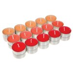 Comptoirdelabougie - lot de 30 bougies parfumes 'nina' 3, 7cm rose