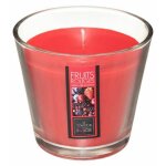 Comptoirdelabougie - bougie parfume en verre 'nina' 190g fruits rouges