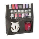 Comptoirdelabougie - coffret senteur 8 pi�ces 'bien - �tre' 23cm fruit rouge
