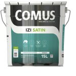 Izi'satin 15l - peinture acrylique d'aspect satin en phase aqueuse comus
