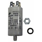 Condensateur 3�f d'origine (481912118102) lave - vaisselle aeg, arthur martin, arthur martin electrolux, ...