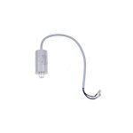 Condensateur 4 mf 400 v a fils pour congelateur brandt