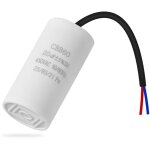 Condensateur cbb60 20�f 450v 50 / 60hz ? d�marrage moteur avec fils ? performance optimis�e pour compresseurs ...