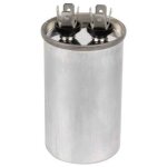 Condensateur double 30 ?f cbb65 450 v pour compresseur de climatiseur, interface 4 + 2, 45 x 100 mm, ...