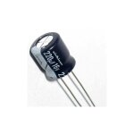 Condensateur lectrolytique 220uf 16v 105 6x12mm 220mf16v105