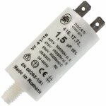 Condensateur de moteur (57x0663) s�che - linge blomberg, bosch, brandt, elektra - bregenz, fagor, futura, ...