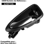 Conducteur poign�e pour seat ibiza 6j 6j1837113a chrom�e poign�e de porte int�rieure de voiture avant ...