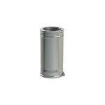 Ten - conduit isole inox 316 / 304 lg 250 mm duo diametre 100 / 150 ref. 503108