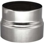 R�duction du diam�tre du conduit de fum�e de 120 mm � 110 mm - raccordement po�le - acier inoxydable ...