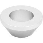 C�ne de centrage pour d�monte - pneus manuel, diam�tre 4, 5 cm, en aluminium usin�, pour voiture, camion, ...